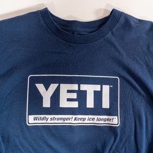 YETI Logo Navy Shirt